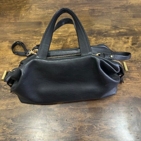 Reed Krakoff Leather Top Handle Black Bag - Picture 5 of 12